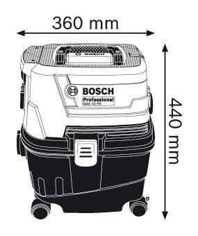 Vysavač BOSCH GAS 15 PS Professional