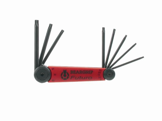 Klíče BEARGRIP FUTURO TORX 9,0-40,0mm sada