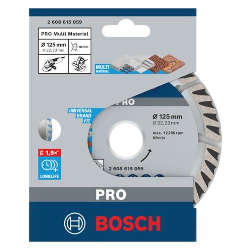 Řezný diamantový kotouč BOSCH PRO Multi Material