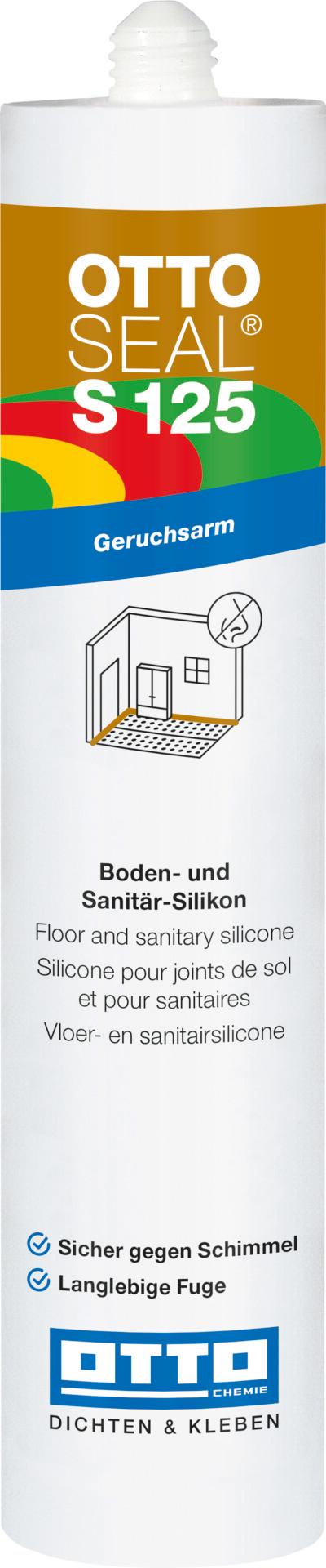 Podlahový a sanitární silikon OTTOSEAL S125 310 ml