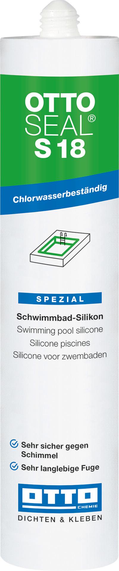 Bazénový silikon OTTOSEAL S18 310 ml
