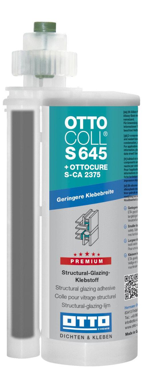 Strukturální SG 2-K lepidlo OTTOCOLL S645 490ml 